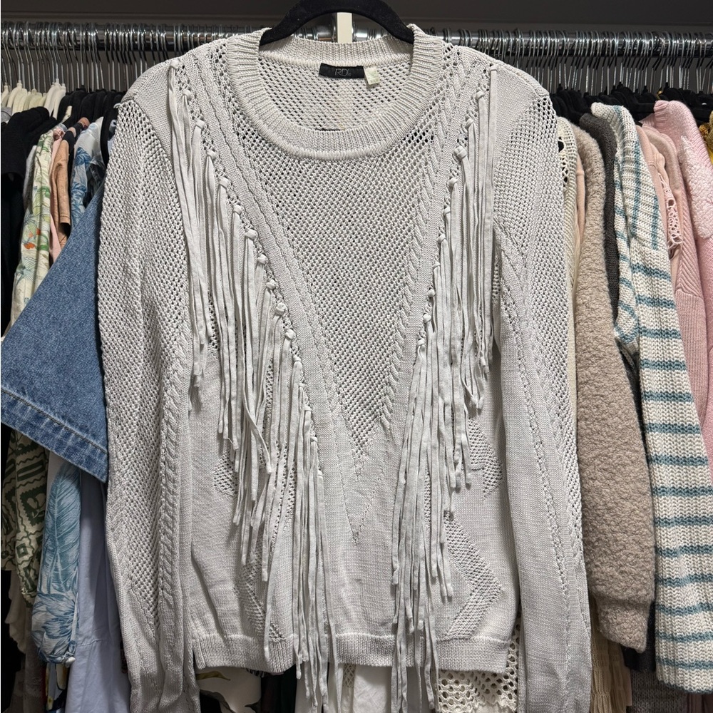 Vintage Fringe Sweater